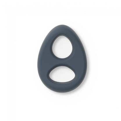 Cockring Liquid-soft ultra doux Gris · Dorcel