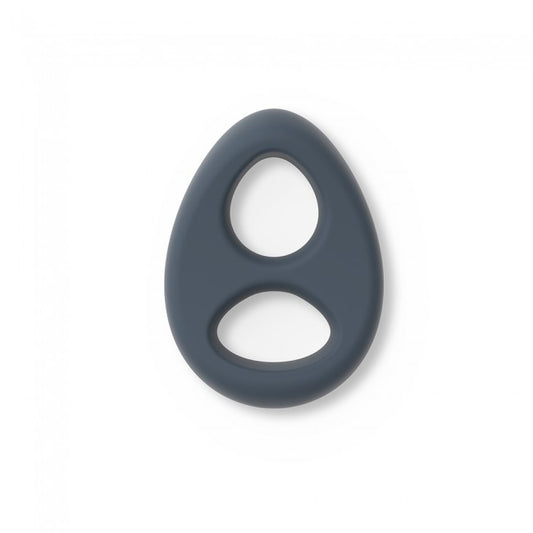 Cockring Liquid-soft ultra doux Gris · Dorcel