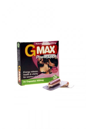 Power Caps Femme (2 gélules) · G-MAX