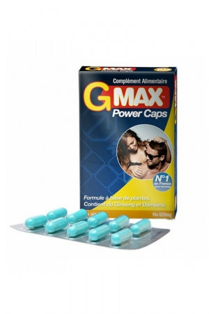 Power Caps Homme (10 gélules) · G-MAX