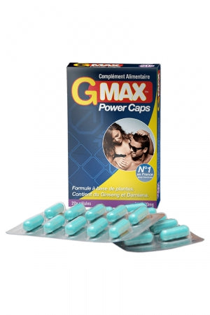 Power Caps Homme (20 gélules) · G-MAX