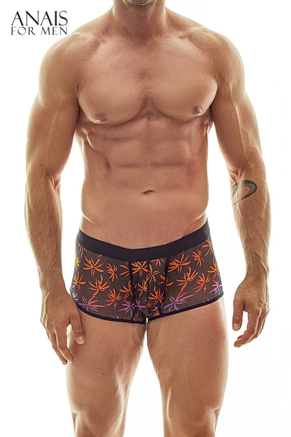 Boxer homme transparent imprimé cocotiers Chill Anaïs for Men