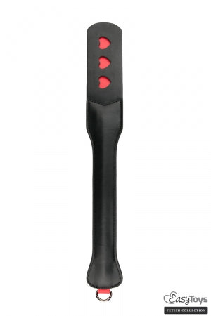 Paddle cuir 3 coeurs · Easytoys Fetish Collection
