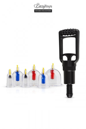 Coffret 6 ventouses Cupping Set · Easytoys Fetish Collection