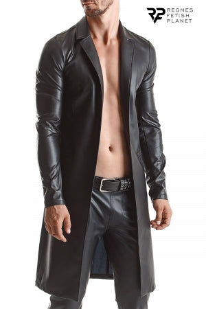 Manteau long wetlook Sergio · Regnes