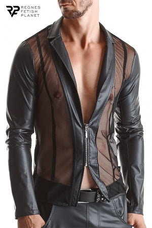 Veste wetlook Daniele · Regnes