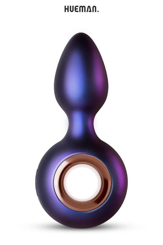 Plug anal vibrant en ogive Deep Space Hueman