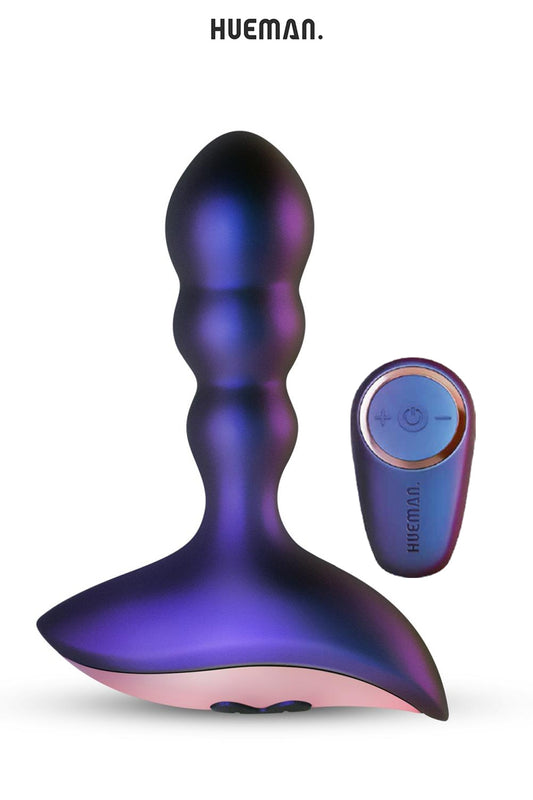 Plug anal vibrant télécommandé Interstellar Hueman