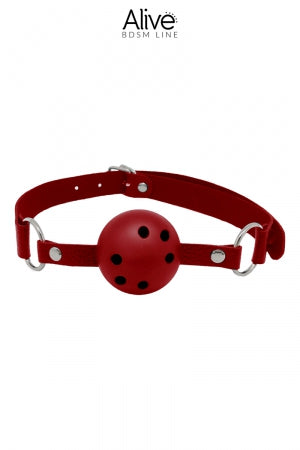 Baillon Discretion rouge Alive · Alive