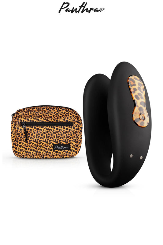 Vibromasseur couple rechargeable Zuna noir panthère Panthra