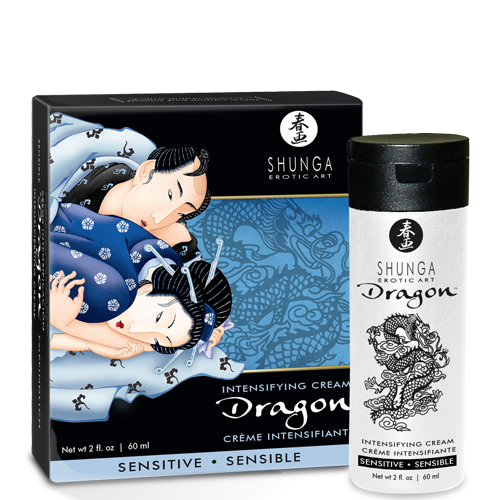 Crème stimulante pour homme chaud et froid Dragon Sensible Shunga