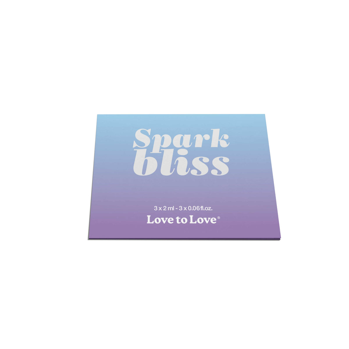 Coffret de 3 dosettes stimulantes Spark Bliss Love to Love