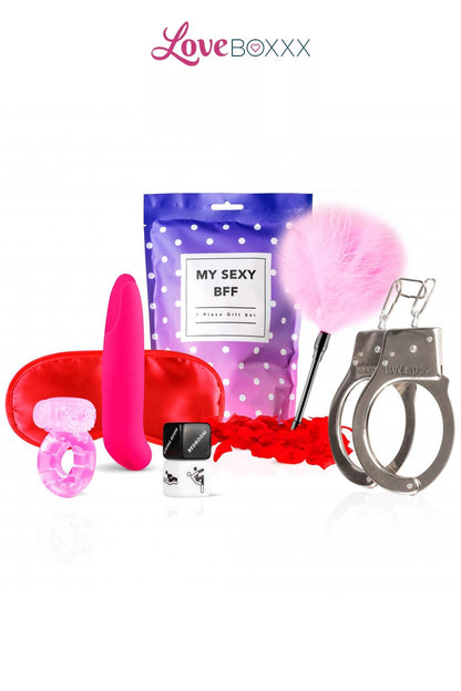 Coffret coquin 7 accessoires My Sexy BFF Loveboxxx
