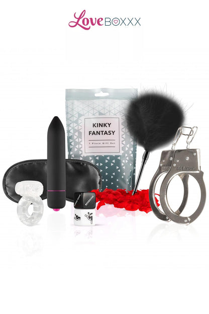 Coffret coquin BDSM débutant Kinky Fantasy Loveboxxx