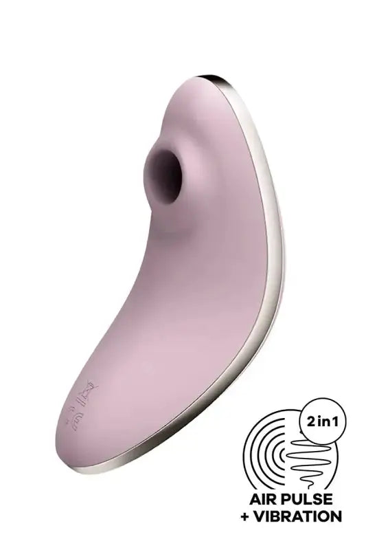 Stimulateur et vibromasseur Vulva Lover Satisfyer - Rose, accessoire de plaisir 2 en 1 avec air pulse et vibration.