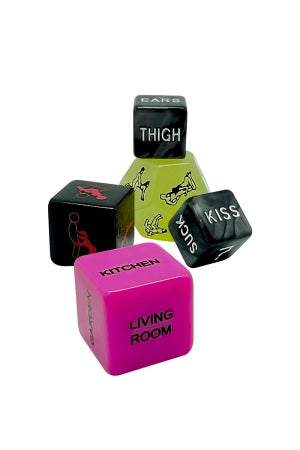 Set 5 dés coquins Ooo · Wooomy