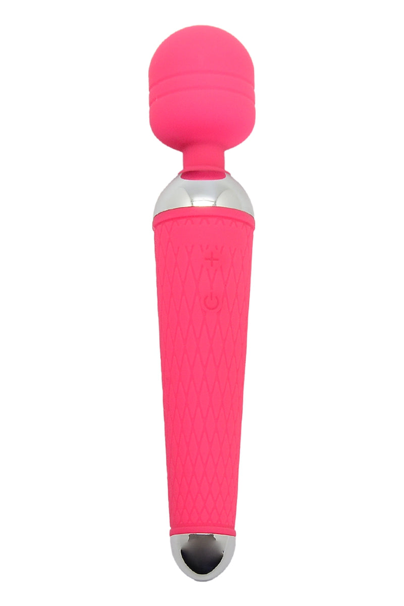 Vibromasseur wand rechargeable Pichile rose Wooomy