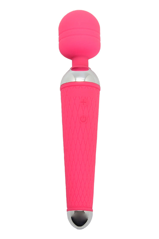 Vibromasseur wand rechargeable Pichile rose Wooomy
