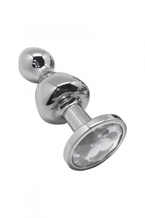 Plug bijou Lollypop transparent M · Wooomy