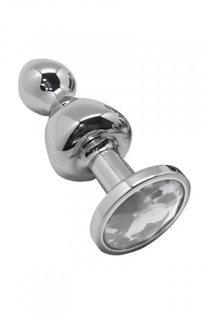 Plug bijou Lollypop transparent L · Wooomy
