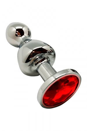 Plug bijou Lollypop rouge L · Wooomy