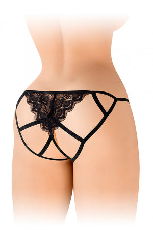 Culotte ouverte Zoé noire · Fashion Secret