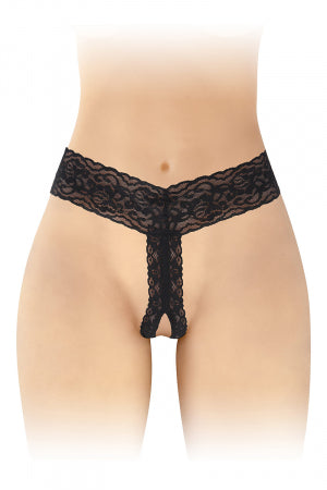 String ouvert Anita noir · Fashion Secret