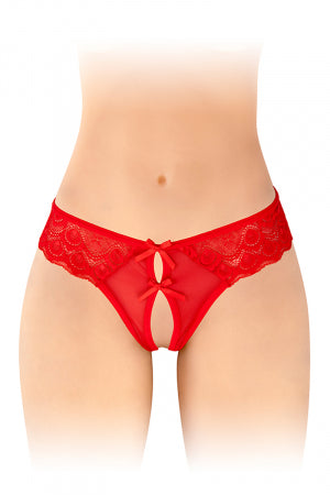 String ouvert Alicia rouge · Fashion Secret