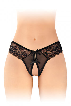 String ouvert Alicia noir · Fashion Secret