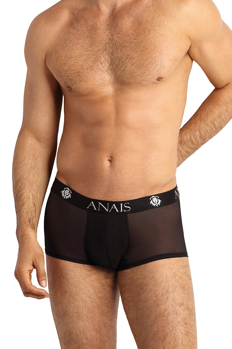 Boxer homme tulle transparent Eros noir Anaïs for Men