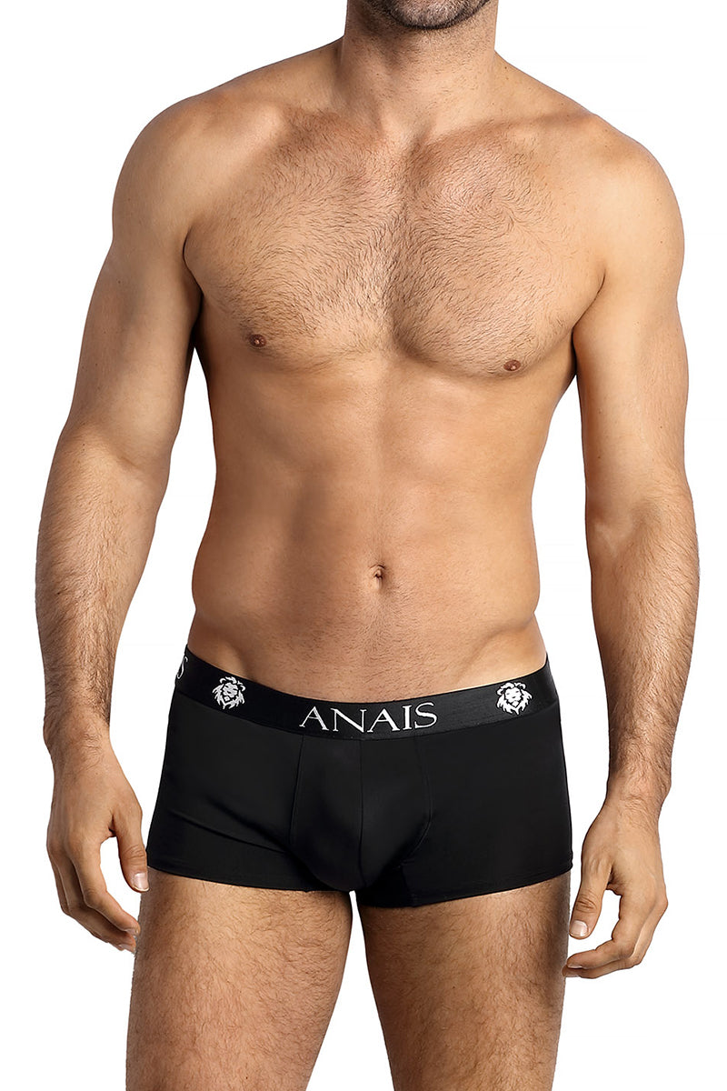 Boxer ceinture large noir opaque Petrol Anaïs for Men