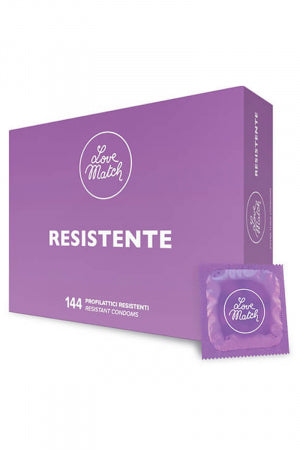 144 Préservatifs résistants · Love Match