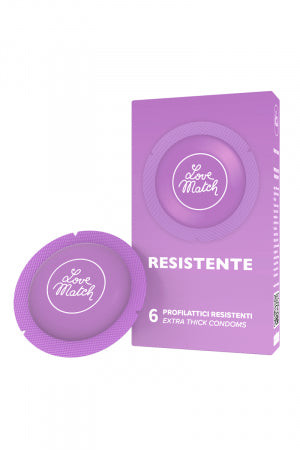 6 Préservatifs ULTRA résistants · Love Match