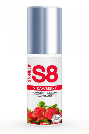 Lubrifiant S8 parfumé fraise 125ml · Stimul 8
