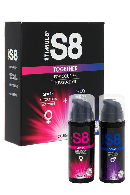 Coffret couple gel chauffant et gel retardant Together Kit Stimul 8
