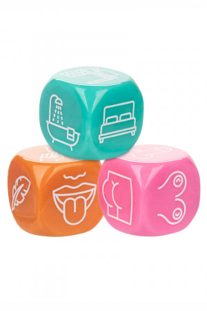 3 dés coquins Roll With It · Calexotics