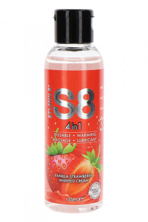 Lubrifiant S8 4 en 1 gout fraise 125ml · Stimul 8