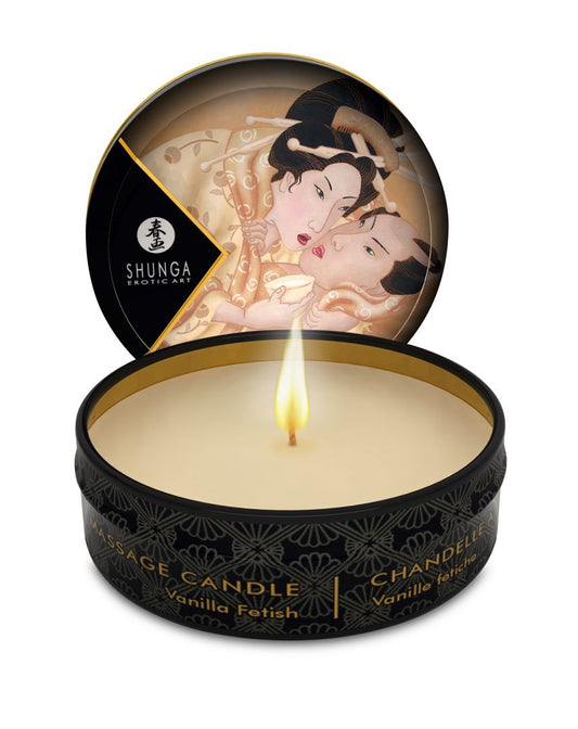 Mini bougie de massage Désir Vanille · Shunga · vue 2