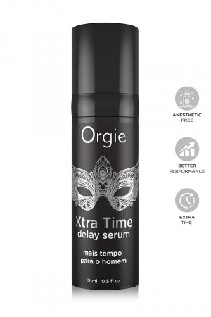 Sérum retardant l'éjaculation Xtra Time · Orgie