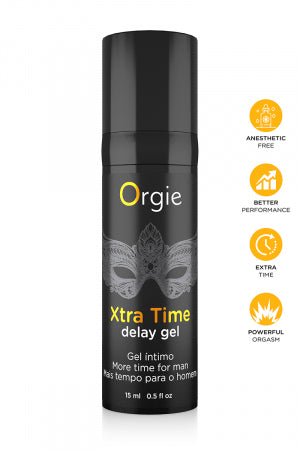 Gel retardant l'éjaculation Xtra Time · Orgie