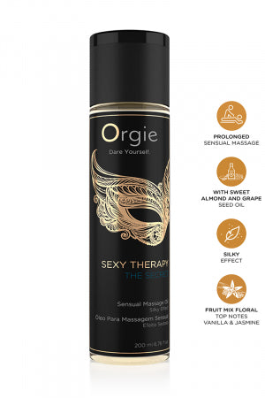 Huile De Massage Sensuelle Sexy Therapy The Secret 200ml · Orgie
