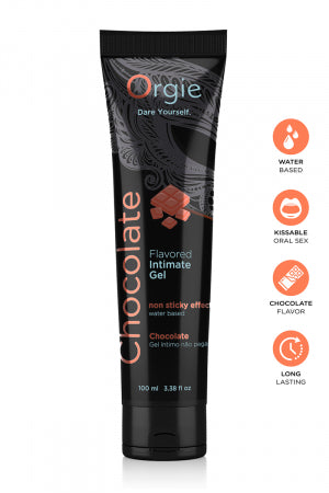 Lubrifiant eau Lube Tube chocolat 100ml · Orgie