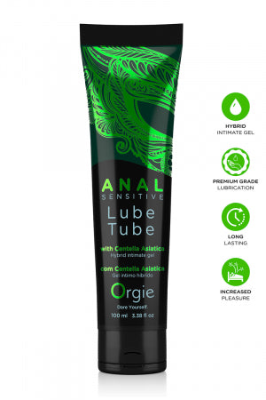 Lubrifiant eau Lube Tube Anal Sensitive 100ml · Orgie