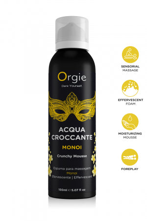 Mousse de massage effervescente Monoi 150ml · Orgie