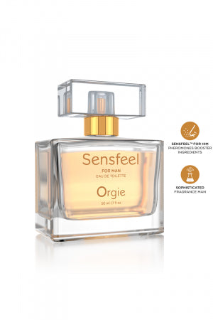 Sensfeel pour homme eau de toilette booster de phéromone · Orgie