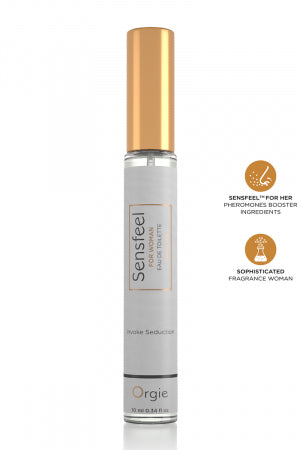 Sensfeel pour femme 10ml eau de toilette booster de phéromone · Orgie
