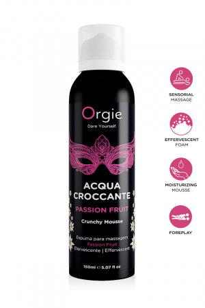 Mousse de massage effervescente Fruit de la Passion · Orgie