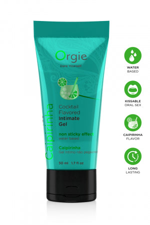 Gel intime Lube Tube Cocktail Caipirinha 50ml · Orgie