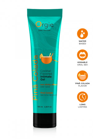 Gel intime Lube Tube Cocktail Pina Colada 100ml · Orgie