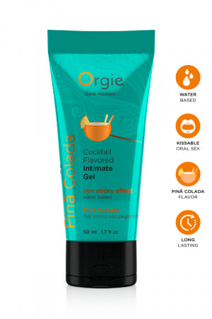 Gel intime Lube Tube Cocktail Pina Colada 50ml · Orgie